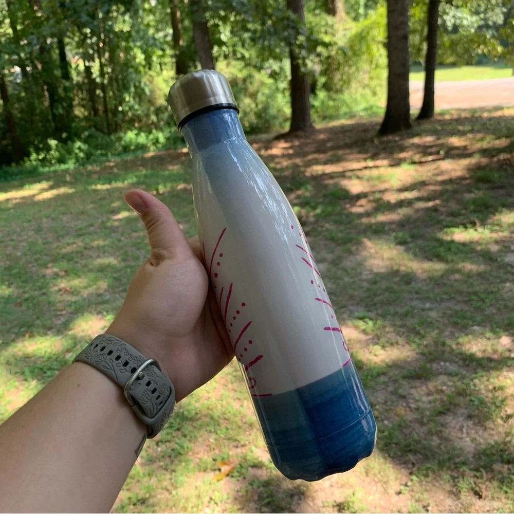 Natural Life Live Happy Water Bottle